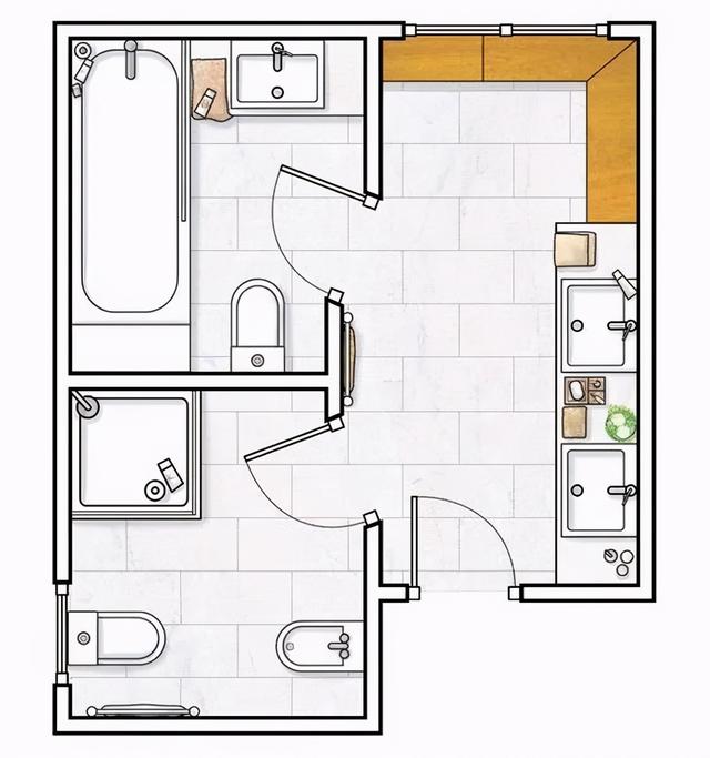 好的卫生间不只要注重干湿分离三分离设计更实用