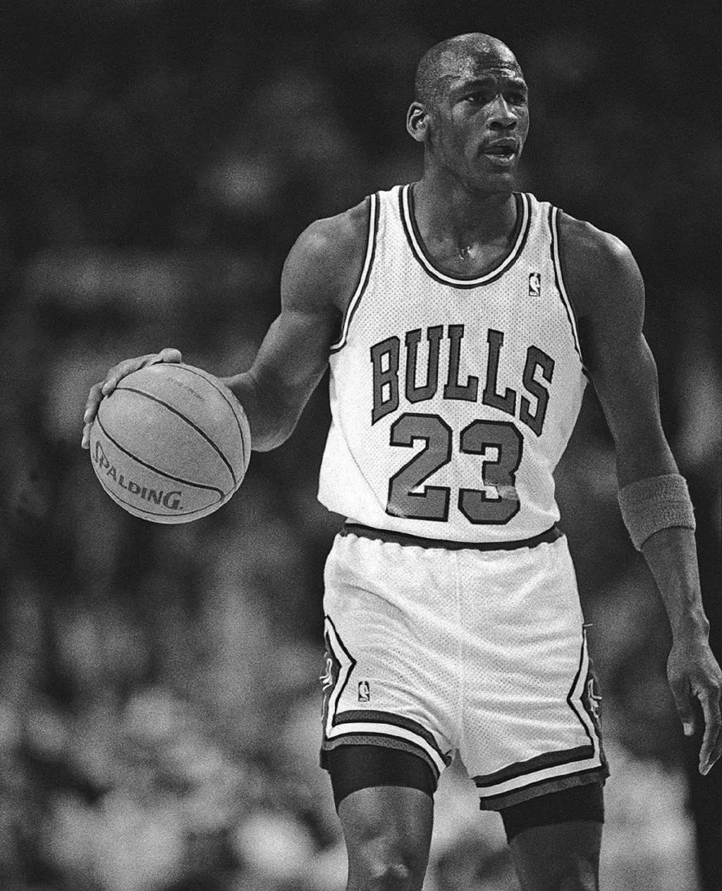 一组乔丹的黑白照片,太有感觉了!