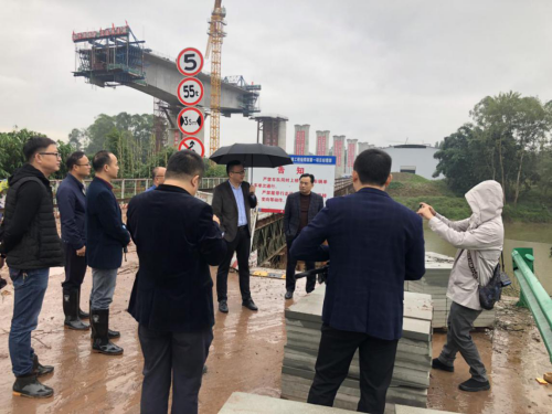 自贡市富顺县县长曹友良调研釜溪河流域专项治理工作