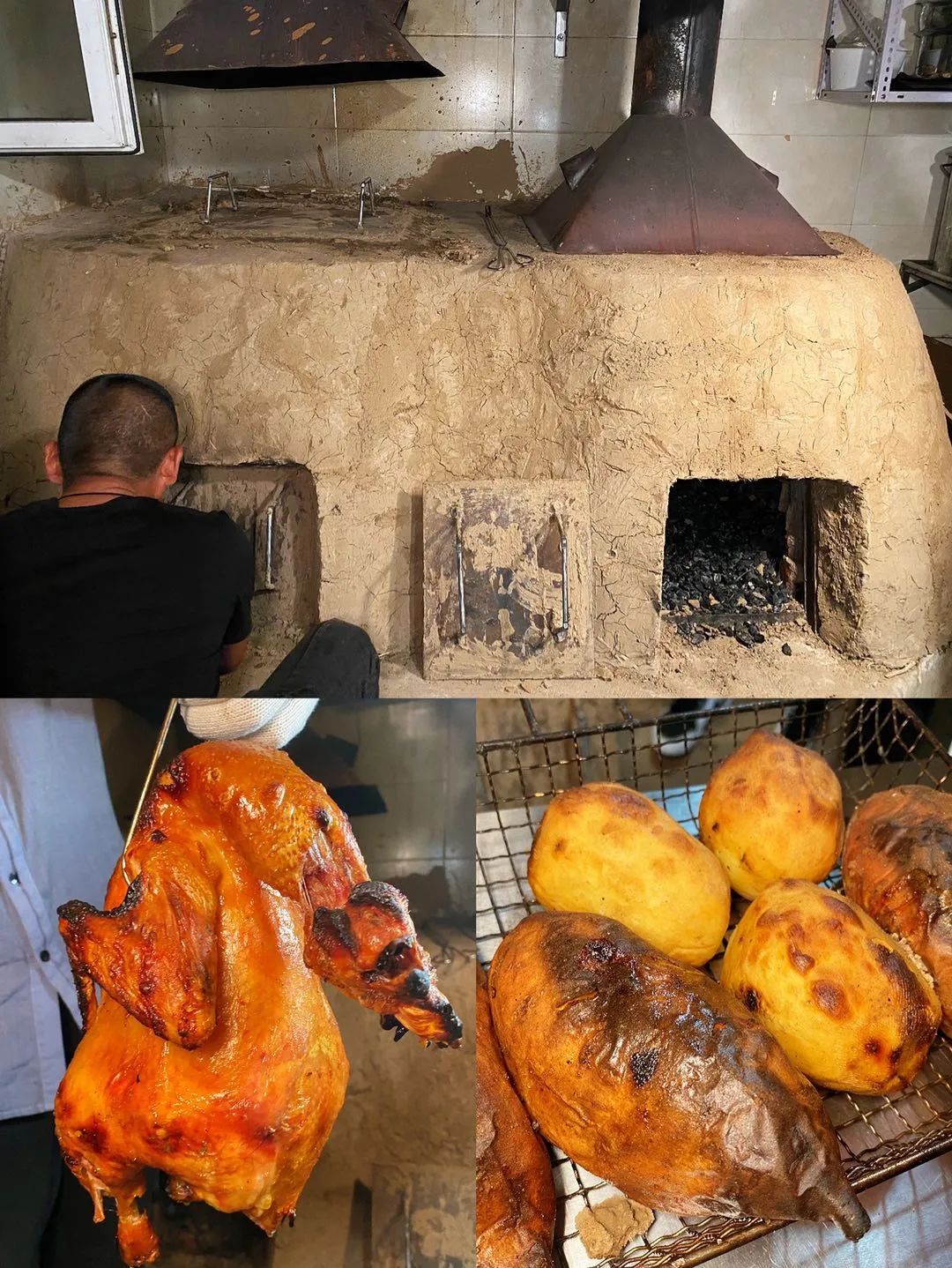 长春市区里的地道土窑坑烤人气火爆等俩小时也要吃原汁原味