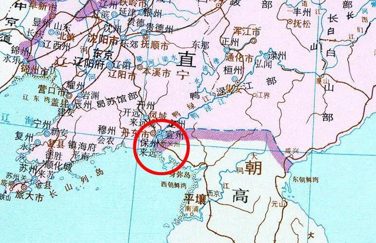 辽国和高丽的边界,还在今天朝鲜平安北道一线,朝鲜北方的重要城市