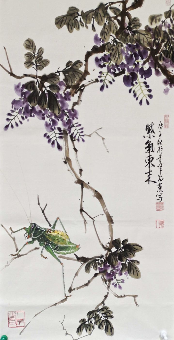 蝈蝈王画家田光荣