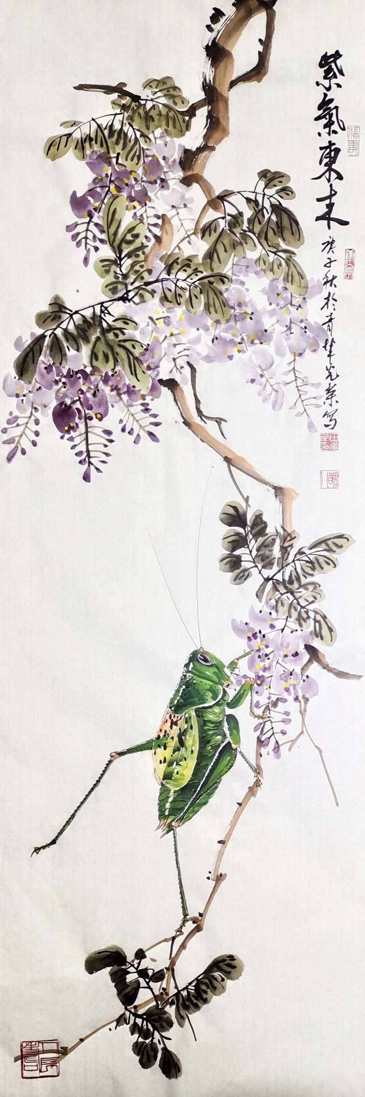 蝈蝈王画家田光荣