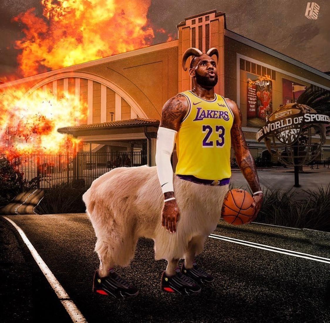 这图绝了goatlebron