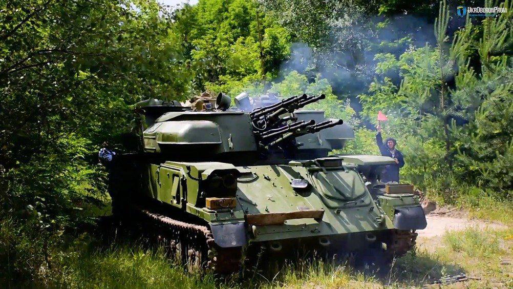 zsu-23-4"石勒喀河"自行高炮武器系统