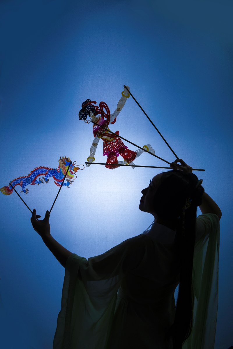 第六届非博会上,百年济南皮影戏讲述时代新生活