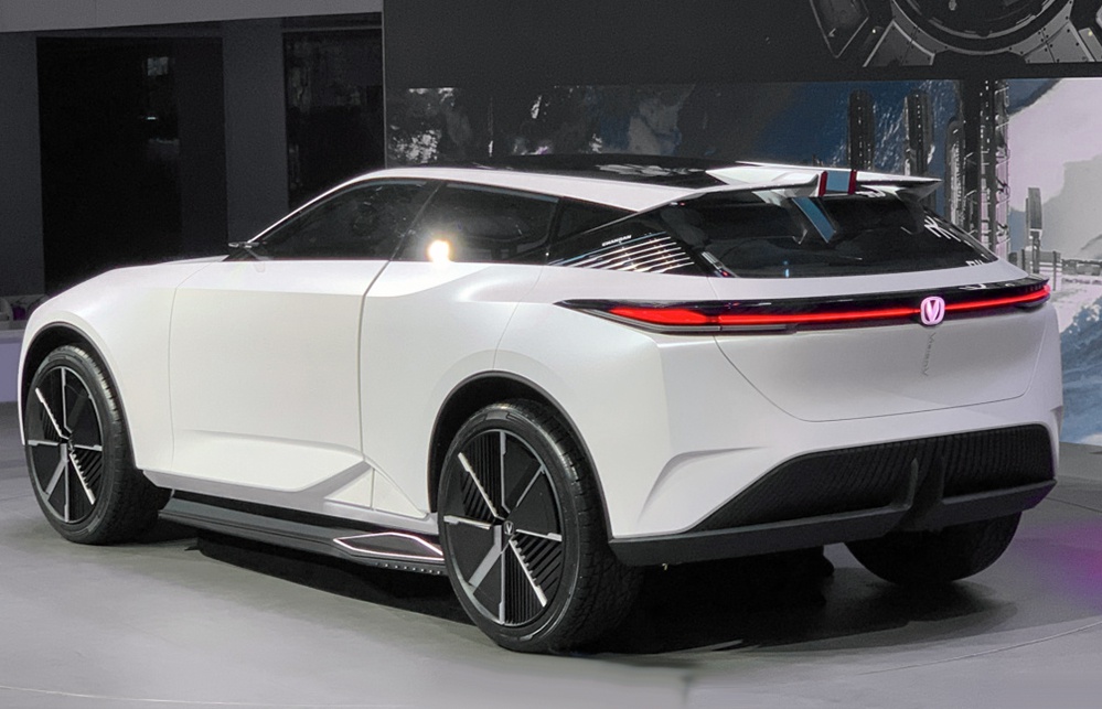 长安vision-v概念车亮相,外观十分科幻,明年就量产