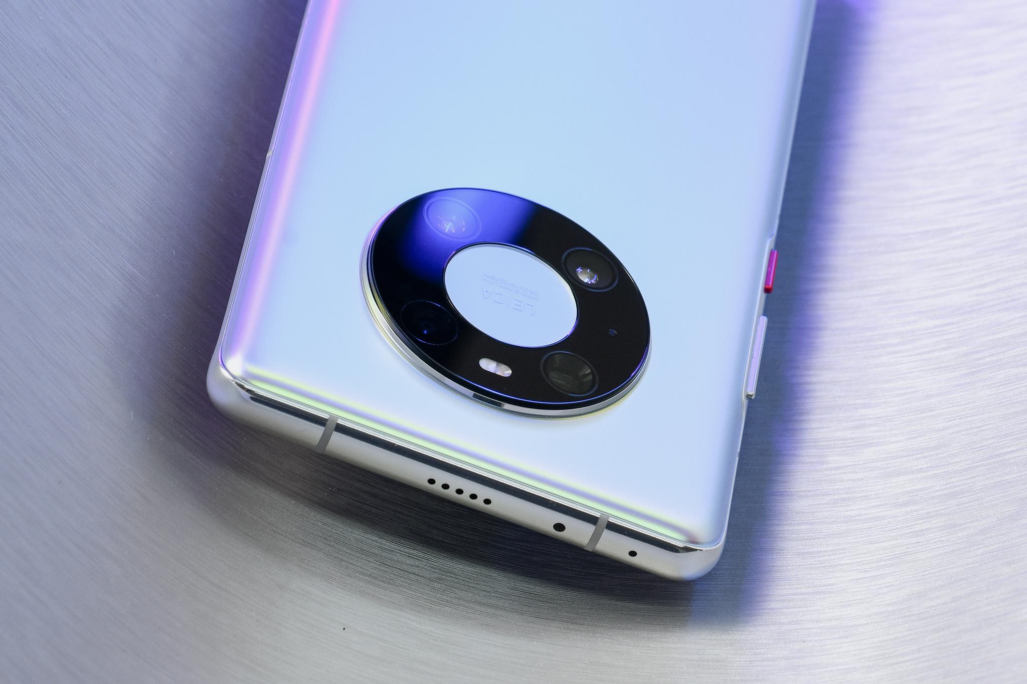 华为mate40 pro秘银图赏:星环设计探索未来科技