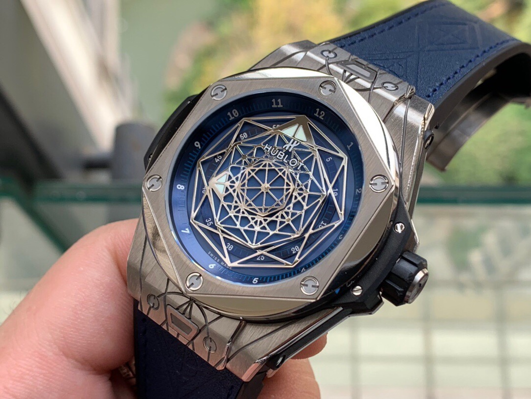 siri说表评测宇舶恒宝bigbang刺青六芒星钛金属腕表