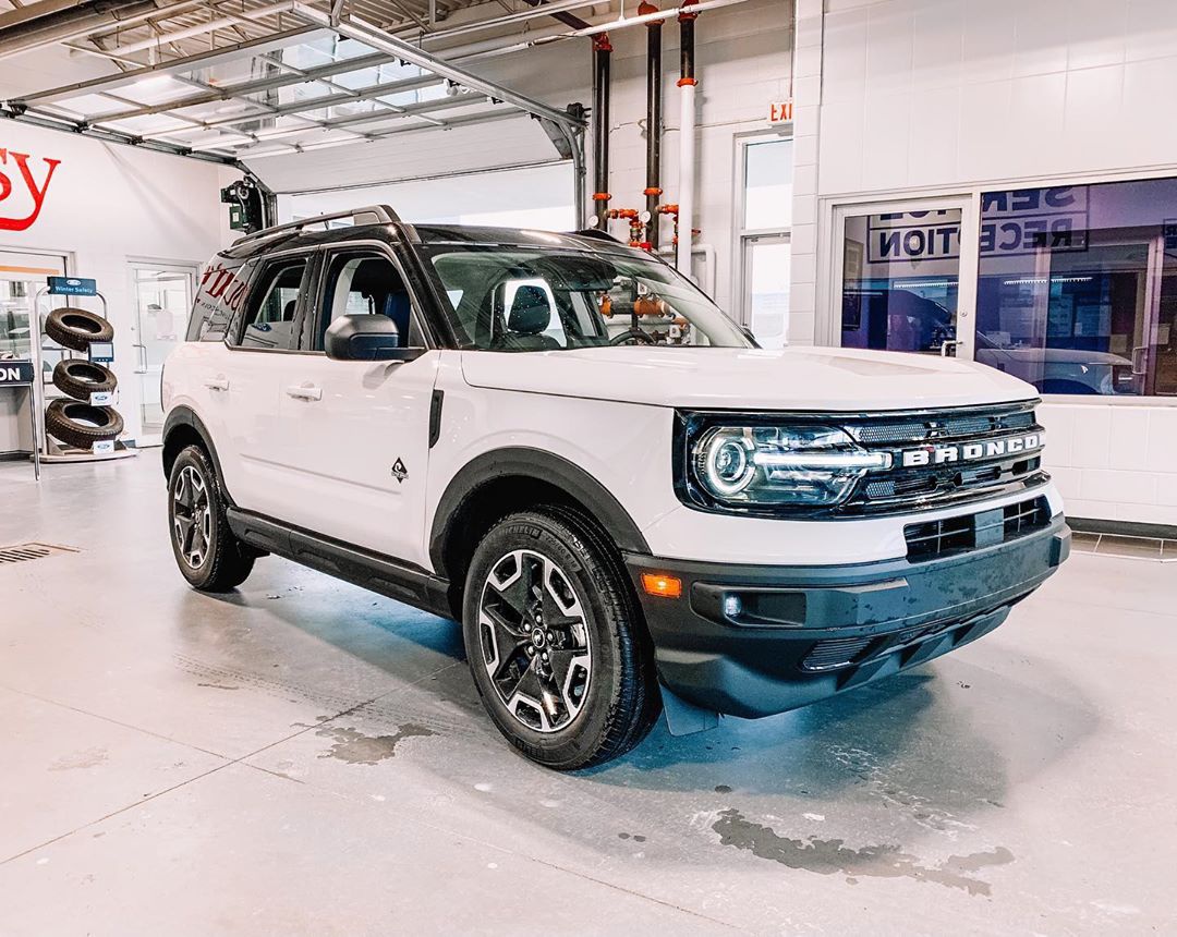 全新福特bronco sport实车 更加运动范