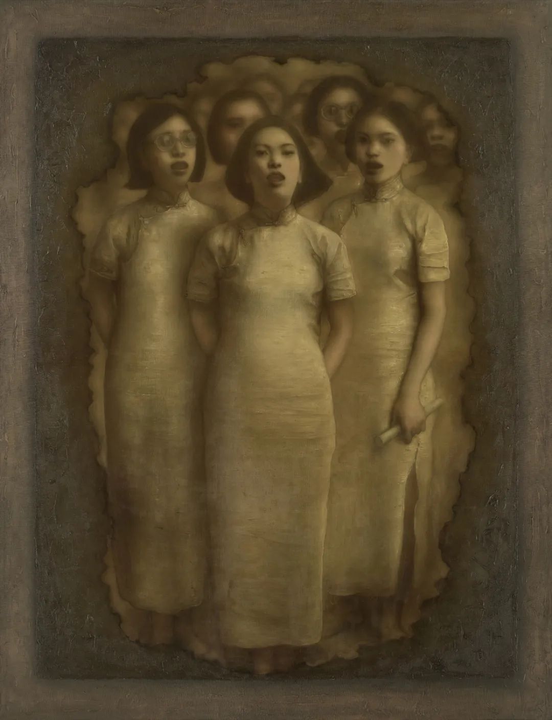庞茂琨《穿越时间的呐喊》 图：四川美术学院