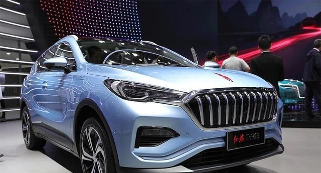 红旗e111新车首次亮相,建筑慕尼黑,滚动特斯拉model3