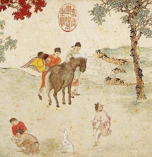 画家之中也有爱国义士赵广拒画