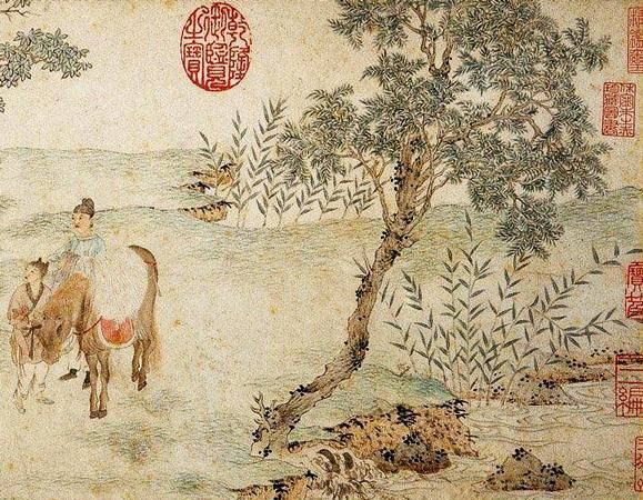 画家之中也有爱国义士赵广拒画