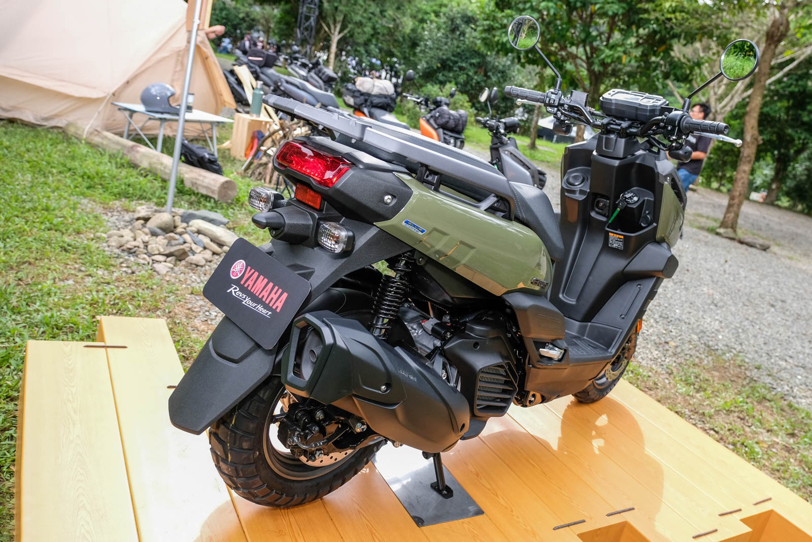 越野小踏板的鼻祖 雅马哈bws 125新款台湾首发 售价约2万人民币