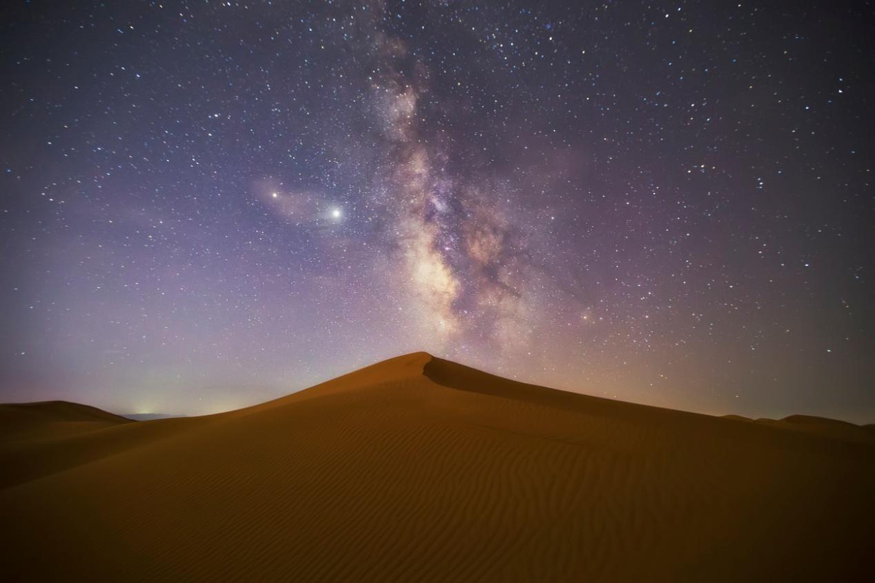 参展摄影作品欣赏:宁夏星空美景 高磊 孙燕初 窦俞钧 摄参展摄影作品