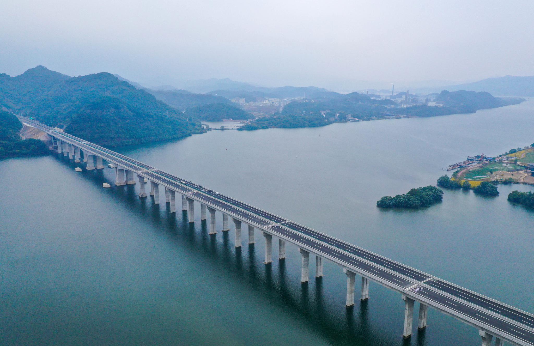 建金高速12月开通 将串起浙西南山水旅游黄金路线