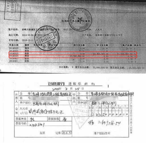 包商银行内部文件有关"债务平移"等多份证据的真伪以及证明情况等问题