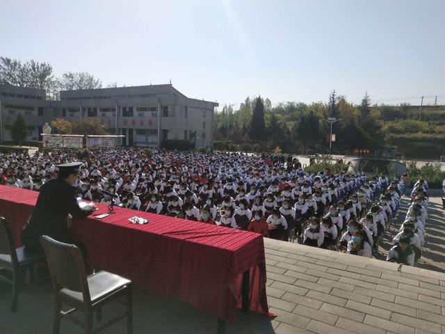 河北井陉:警方深入校园开展法制安全教育