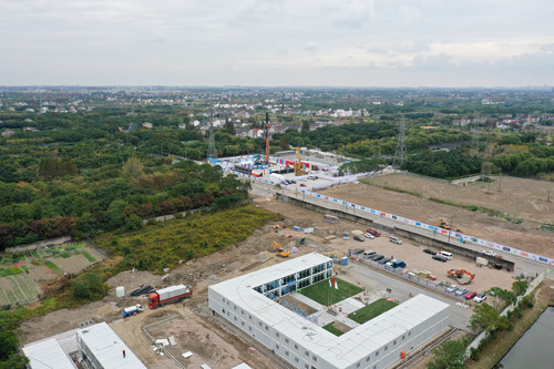 上海首条市域铁路机场联络线全面开工