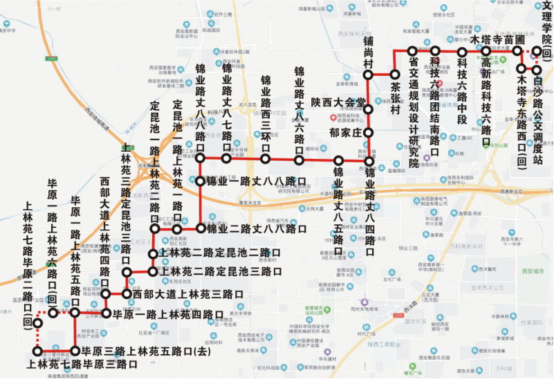 西安人这六条公交线路新开调整