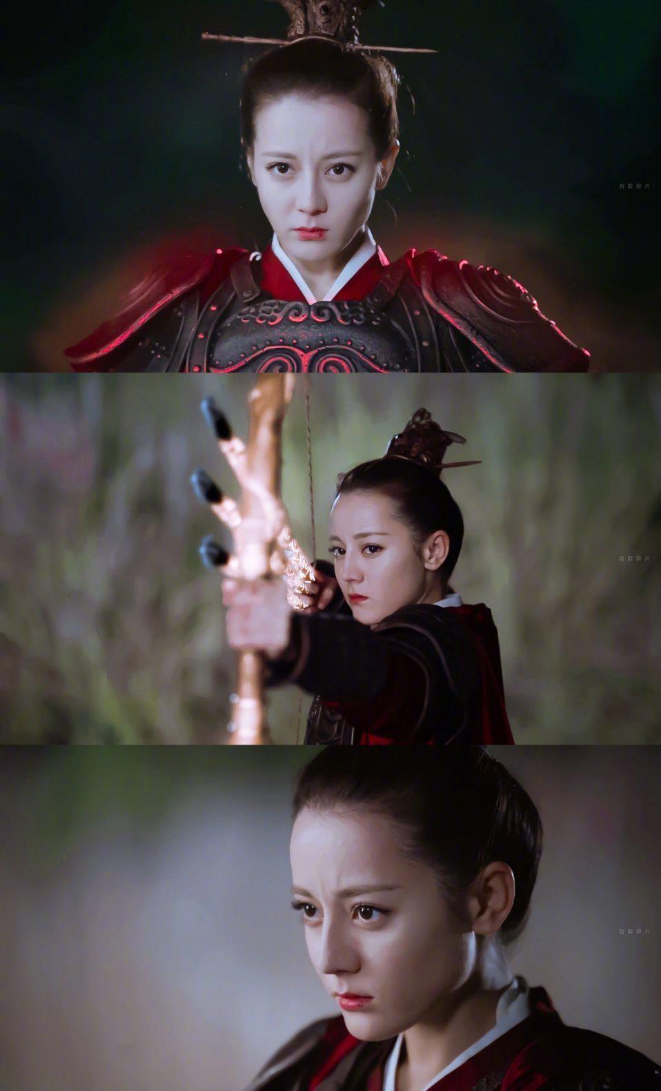 来看看迪丽热巴剧中女扮男装的造型