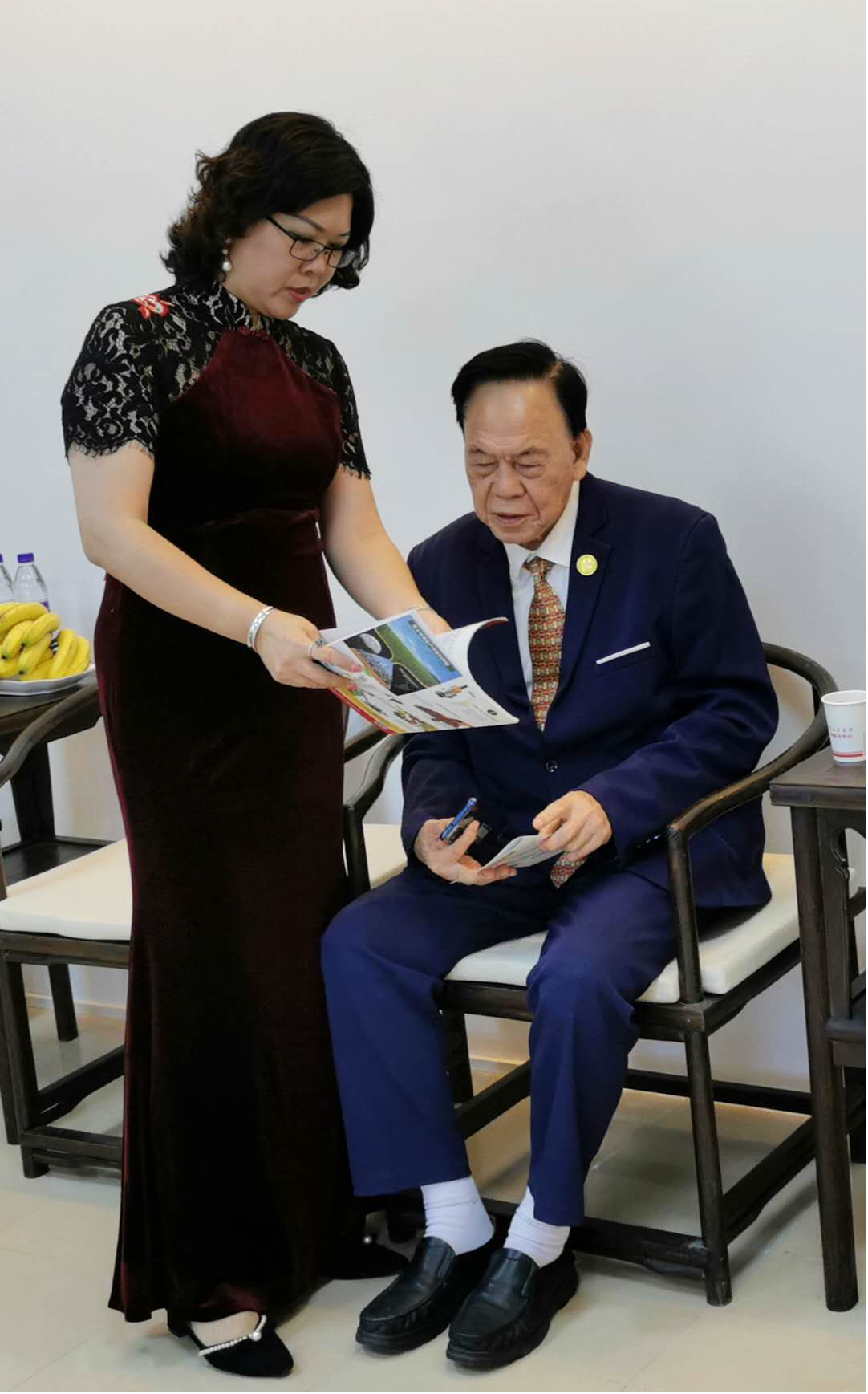 狮子会丰泽服务队理事,东莞市中堂镇居家养老服务中心主任润康黎先生