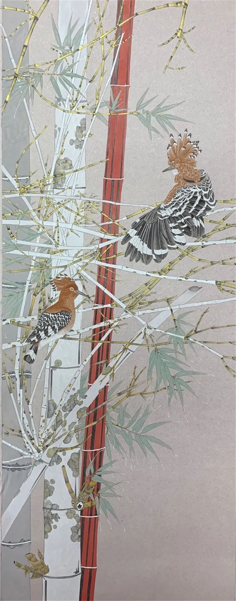 唯美新势力赵金生工笔花鸟画艺术鉴赏