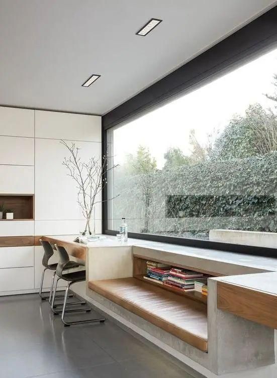 她家窗户前装一排柜子实用性强到爆全家人跟着享福