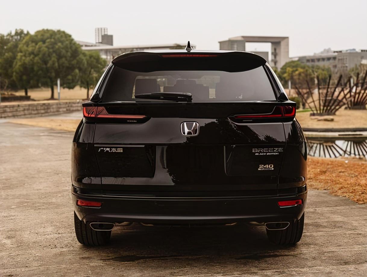 够黑本田皓影四驱幻夜版车型上线售2358万