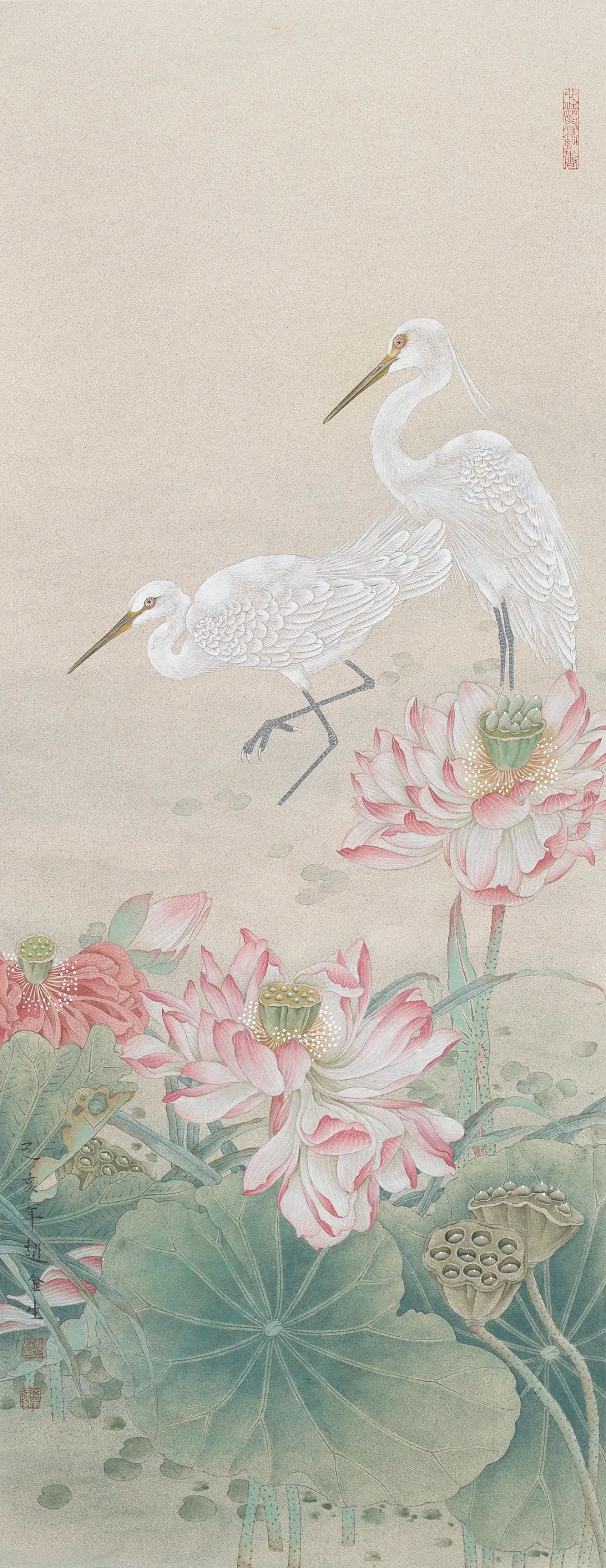 唯美新势力赵金生工笔花鸟画艺术鉴赏