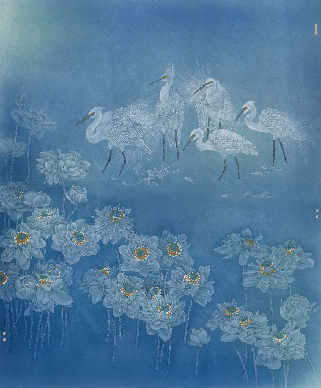 唯美新势力赵金生工笔花鸟画艺术鉴赏