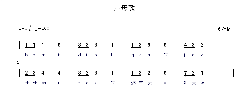 【教师原创】把拼音唱成歌|拼音|韵母|声母_新浪新闻