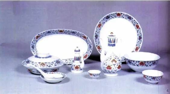 建国瓷国宴用瓷，清华大学美术学院藏。