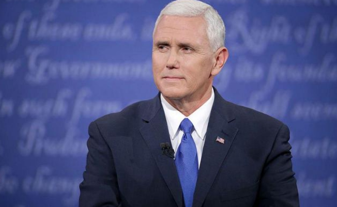 美国副总统彭斯,资料图