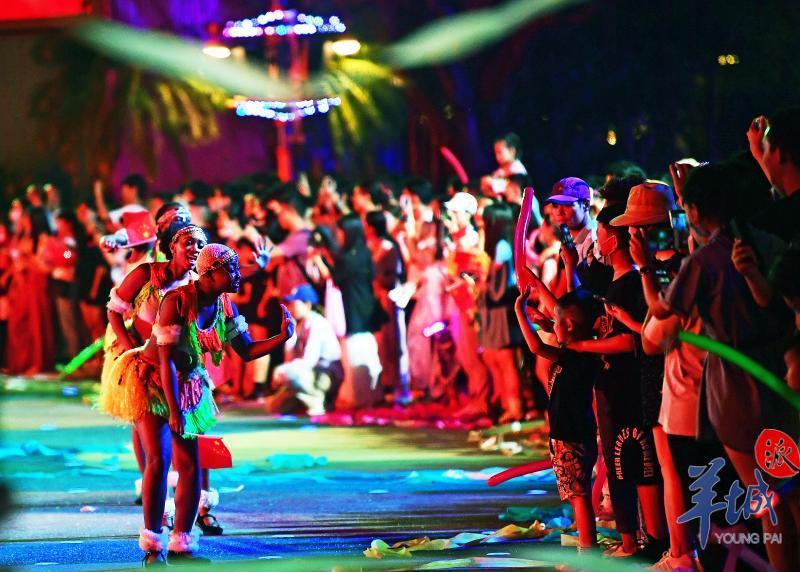 迎国庆广州长隆上演巅峰级电音秀