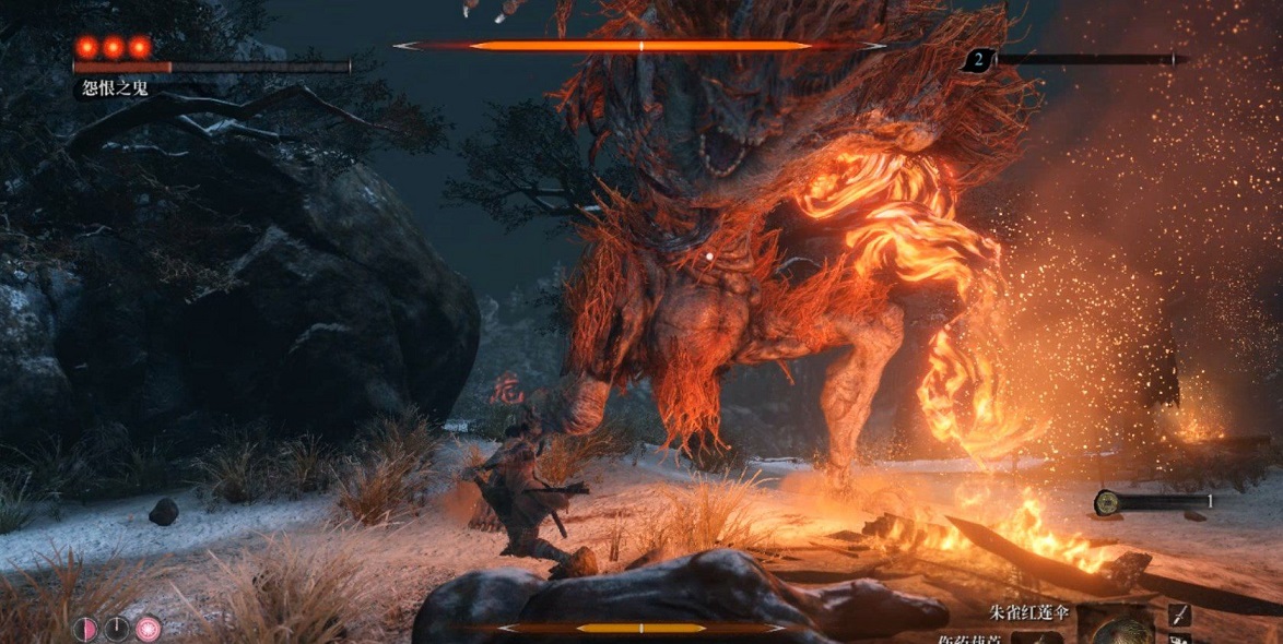 秀智商就能赢?只狼三组boss战卡关几十次,最后还能秒过