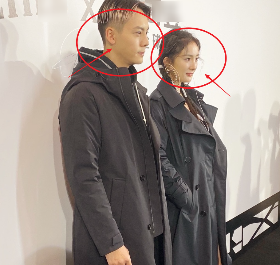 杨幂出席活动,耳环比脸大好几倍,和好友陈伟霆共同看秀cp感爆棚