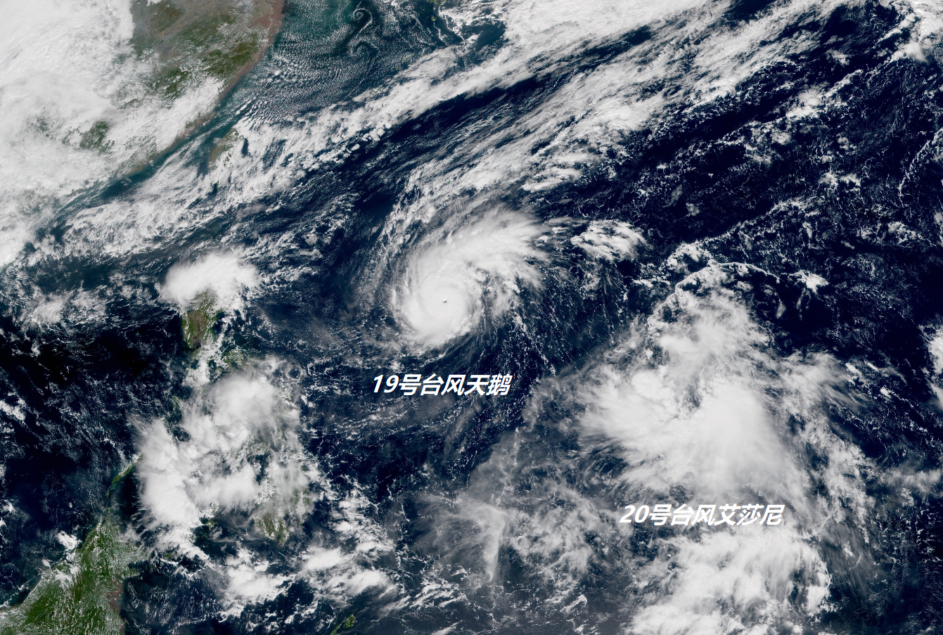 太平洋年终冲业绩?台风天鹅成超强,权威预报:艾莎尼也将15级