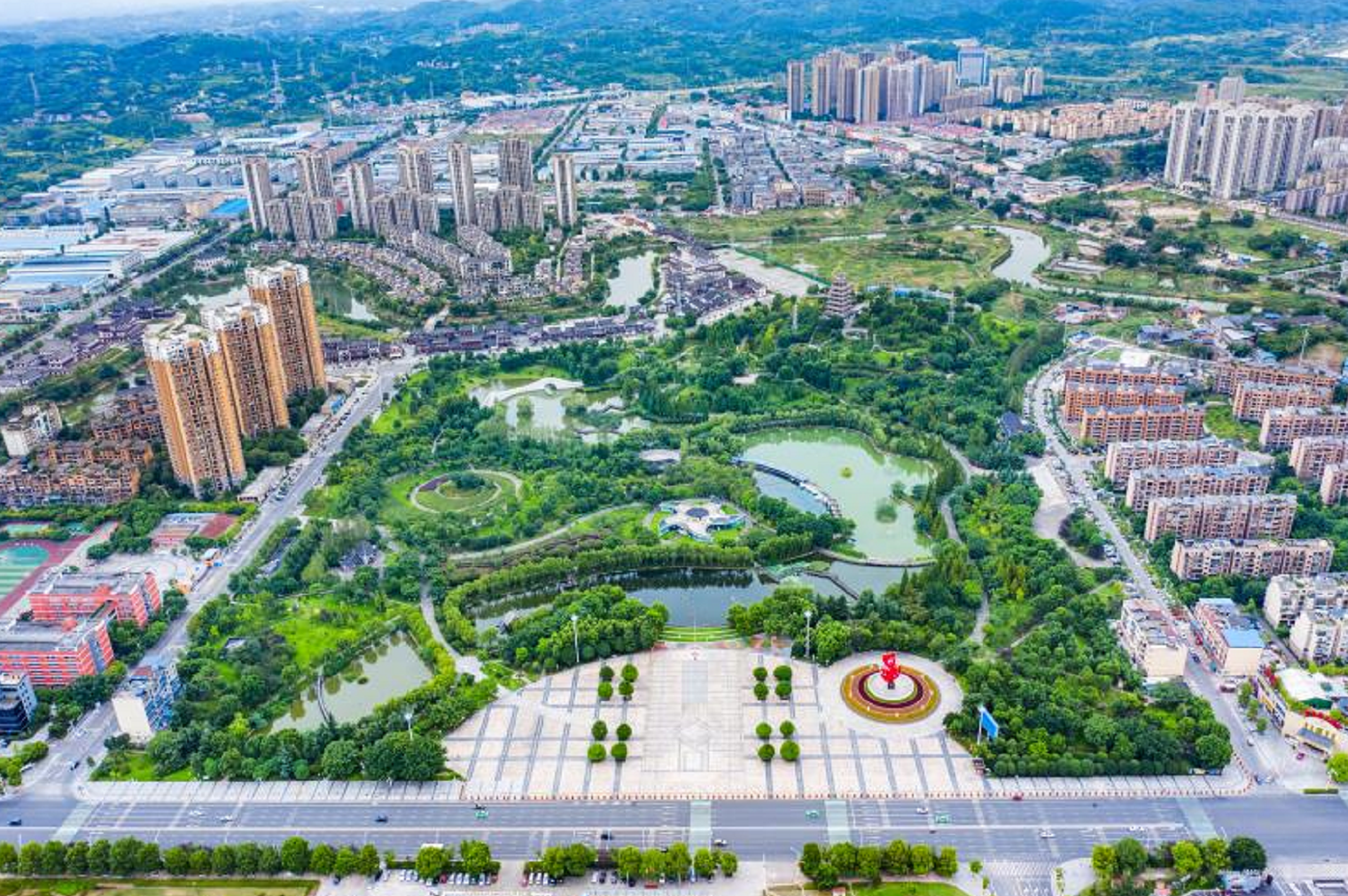 《周末去铜梁》刷屏朋友圈,每一帧帧画面尽显龙乡美景 铜梁城市提升