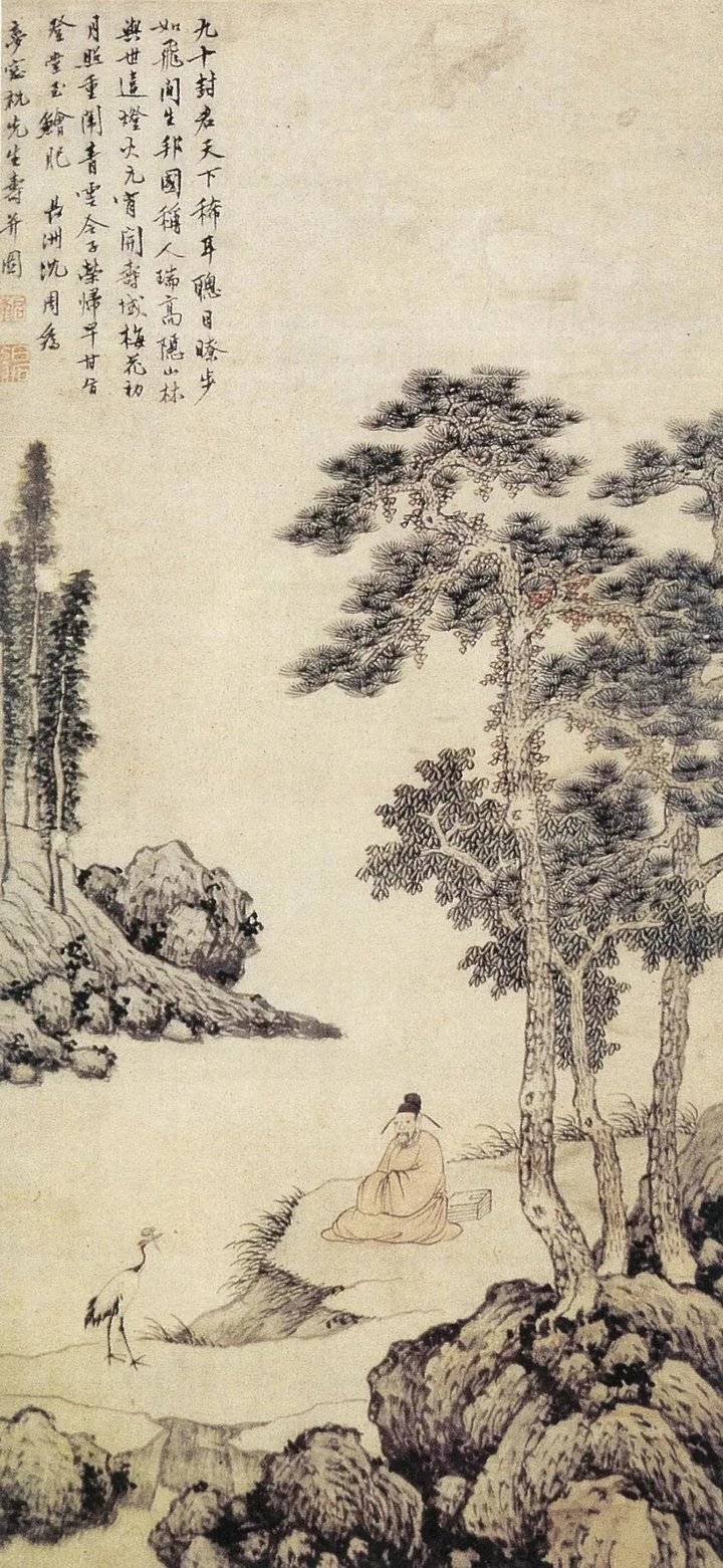 粗简豪放吴门画派领袖沈周