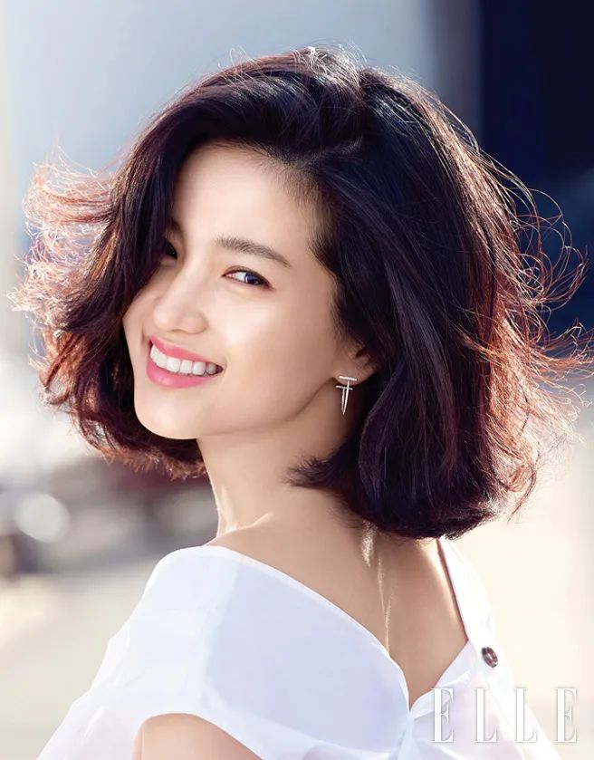 倪妮的新发型太美了技术分析什么样的人适合港风短发