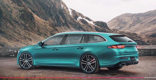 网友设计的吉利星瑞旅行车假想图