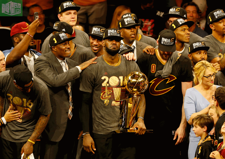 正因为这些情感元素加上夺冠难度,人们才会认为骑士2016年的总冠军极