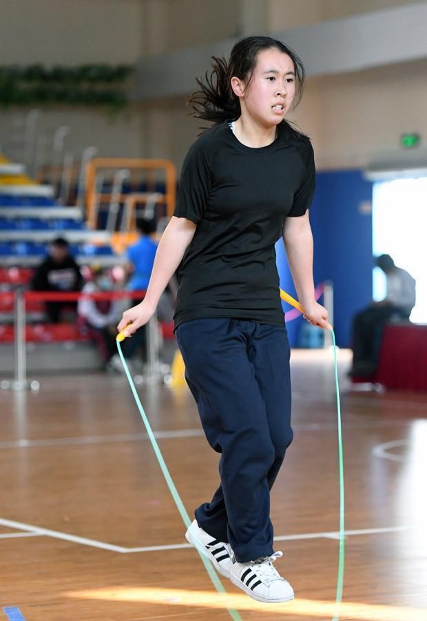 视点 北京市中小学生民族传统体育节跳绳比赛开赛