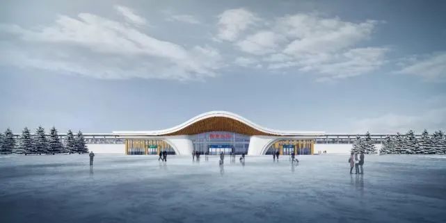 牡佳客专牡丹江段轨道铺设完成!新建站房是酱紫滴↘