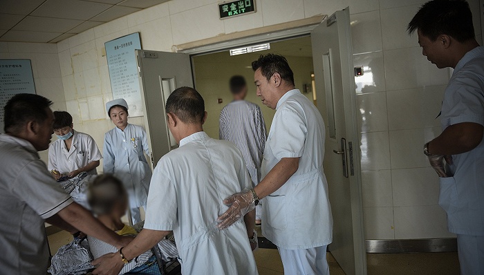 精神科护士夫妻 图片来源:视觉中国