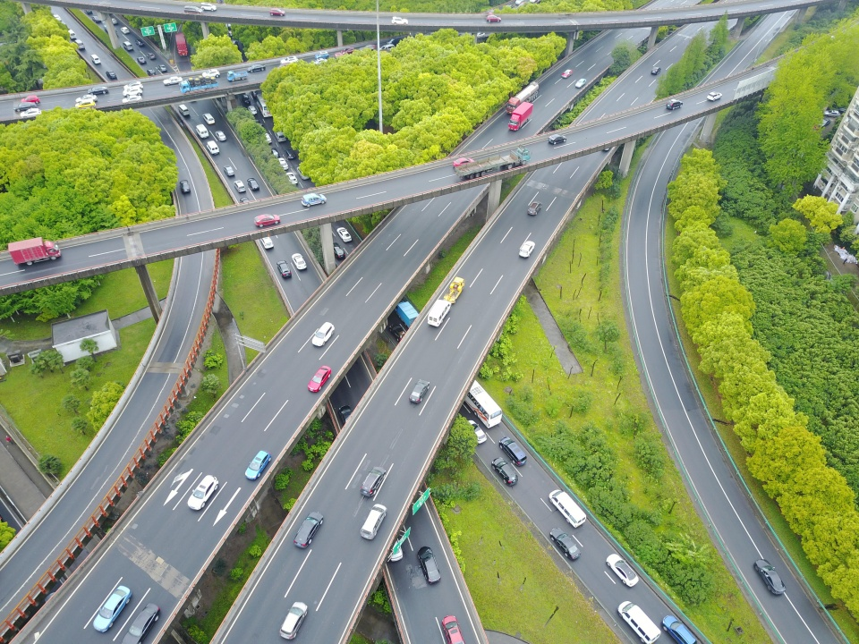 "最复杂高架"注:高速公路不在此次汇总统计范围内哦!