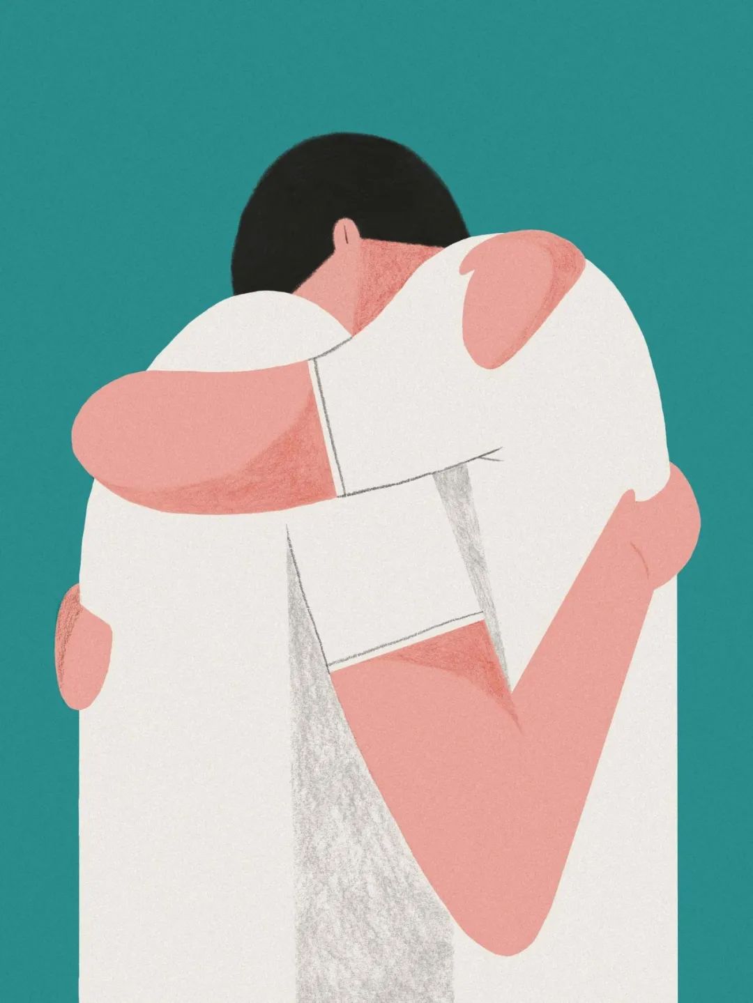 想不起来上回拥抱是什么时候了,也忘了多久没抱一抱自己.