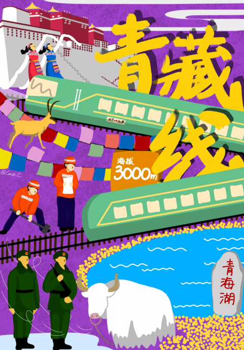 【地评线】金羊漫评:青藏铁路为雪域高原插上腾飞的翅膀